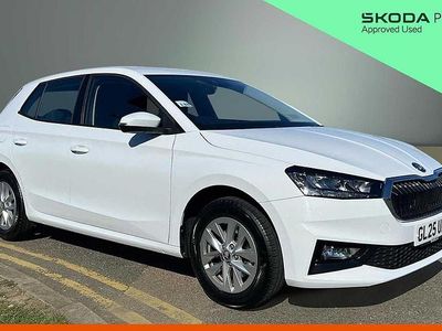 Begagnad Skoda Fabia SE 116 HK (85 kW) 2025 Vit Halvkombi