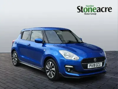 Used Suzuki Swift 90 HP (66 kW) 2019 Blue Hatchback