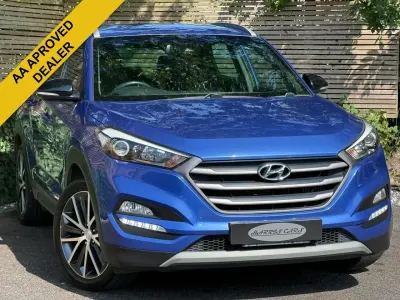 Used Hyundai Tucson GO! 177 HP (130 kW) 2018 Blue SUV
