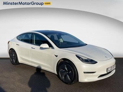 Used Tesla Model 3 Long Range AWD 366 kW (498 HP) 2020 White Sedan