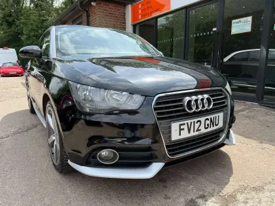 Used Audi A1 Design 86 HP (63 kW) 2012 Black Hatchback