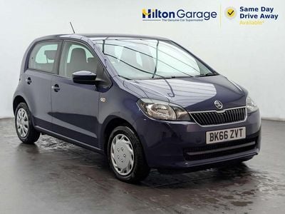 Used Skoda Citigo SE 60 HP (44 kW) 2016 Blue Hatchback