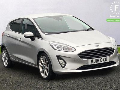 Silver Used 2018 Ford Fiesta Titanium Hatchback | £8,799 (Good price)