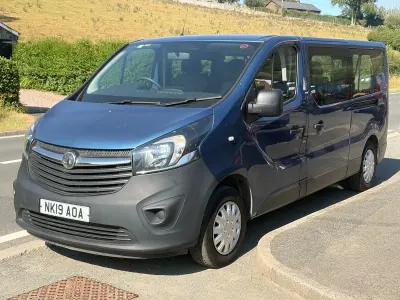 Used Vauxhall Vivaro 2019 Blue MPV