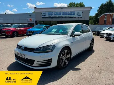 Used VW Golf VII GTD 2015 White Hatchback