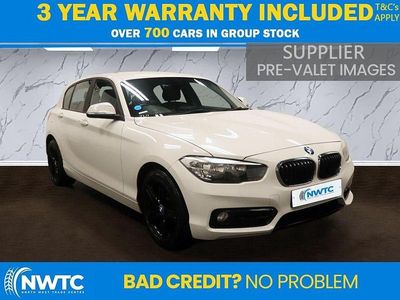 Used BMW 118 Sport Line 136 HP (100 kW) 2015 White Hatchback