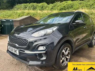 Used Kia Sportage 130 HP (95 kW) 2018 Black SUV