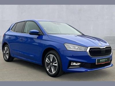 Used Skoda Fabia SE L 108 HP (79 kW) 2023 Blue Hatchback