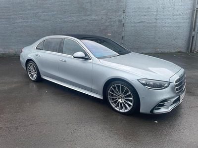 Silver Used 2021 Mercedes S500L AMG Line Premium Sedan | £52,995