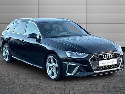 Used Audi A4 S-Line 204 HP (150 kW) 2023 Black Estate