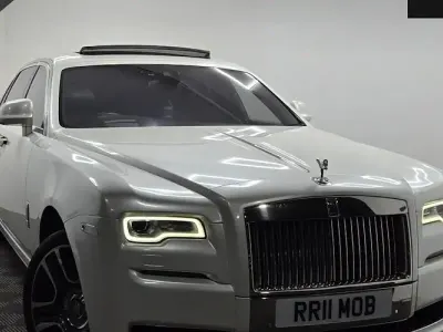 Used Rolls Royce Ghost 571 HP (419 kW) 2017 Black Sedan