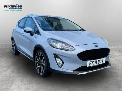 Used Ford Fiesta Active X 2021 Freedom blue Hatchback