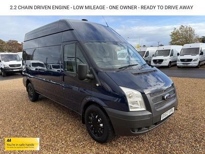 Blue Used 2013 Ford Transit Van | £7,855 (Fair price)