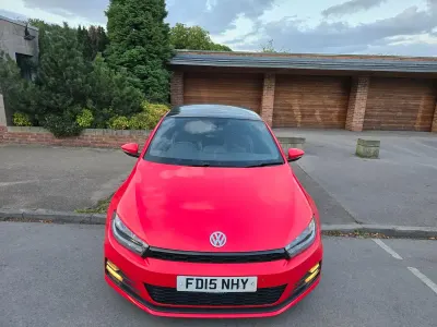 Used VW Scirocco GT 150 HP (110 kW) 2015 Red Coupe