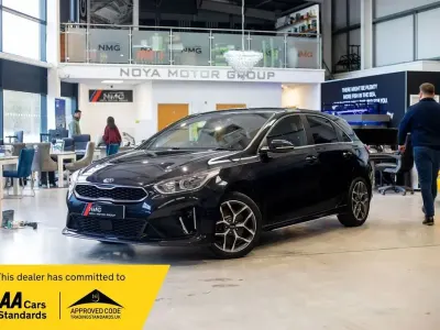 Käytetty Kia Ceed GT-Line 138 HP (101 kW) 2019 Musta Viistoperä
