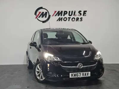 Used Vauxhall Corsa 75 HP (55 kW) 2018 Black Hatchback