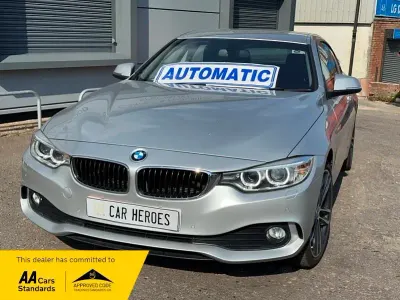 Used BMW 420 Gran Coupé Comfort Edition 190 HP (139 kW) 2016 Silver Coupe