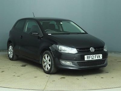 Used VW Polo Match 60 HP (44 kW) 2012 Black Hatchback