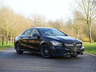Black Used 2019 Mercedes CLA180 AMG line Sedan | £13,595 (Good price)