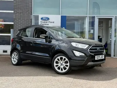 Used Ford Ecosport Titanium 125 HP (91 kW) 2021 Black SUV
