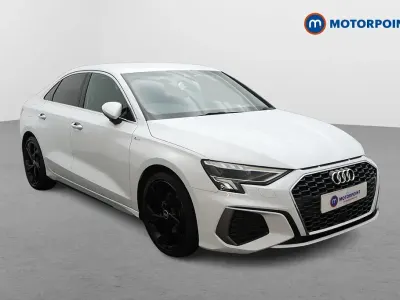 Used Audi A3 S-Line 2020 White Sedan