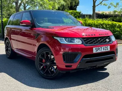 Usado Land Rover Range Rover Sport HSE 306 CV (225 kW) 2017 Rojo SUV
