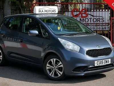 Used Kia Venga 125 HP (91 kW) 2015 Blue Hatchback