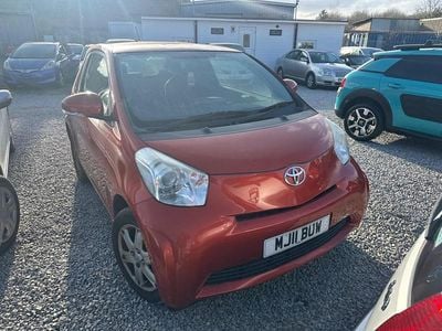 Red Used 2011 Toyota iQ Hatchback | £4,150 (Fair price)