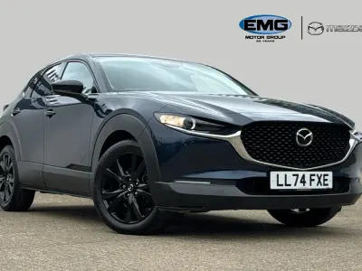 Begagnad Mazda CX-30 Homura-Line 140 HK (102 kW) 2024 Blå SUV