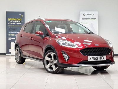 Used Ford Fiesta Active X 125 HP (91 kW) 2019 Red Hatchback