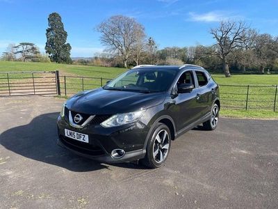 Used Nissan Qashqai N-TEC 2015 Black SUV