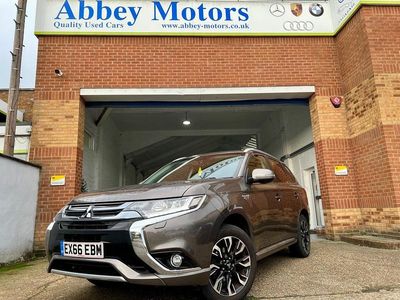 Brown Used 2016 Mitsubishi Outlander P-HEV Estate | £11,495 (A bit pricey)