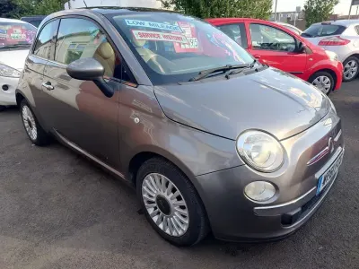 Used Fiat 500 Lounge 69 HP (50 kW) 2011 Grey Hatchback