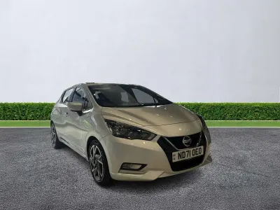 Used Nissan Micra Acenta 92 HP (67 kW) 2021 Silver Hatchback