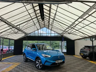Used MG ZS Trophy Connect 114 kW (156 HP) 2024 Blue SUV