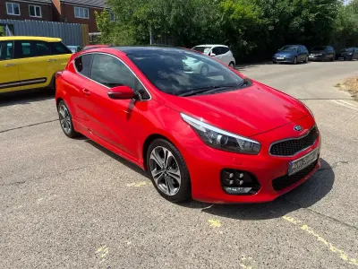 Used Kia ProCeed GT-Line S 134 HP (98 kW) 2018 Red Hatchback