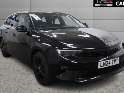 Used Vauxhall Astra S 130 HP (95 kW) 2024 Black Estate
