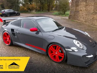 Used Porsche 996 Turbo 414 HP (304 kW) 2002 Silver Coupe