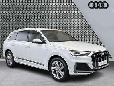 Used Audi Q7 S-Line 228 HP (167 kW) 2023 White SUV
