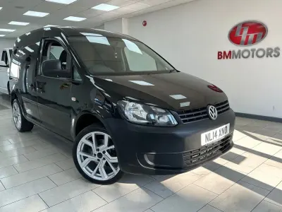 Used VW Caddy Startline 75 HP (55 kW) 2014 Black MPV