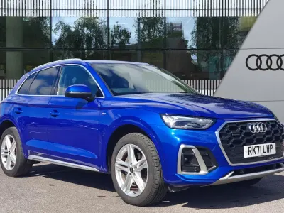 Used Audi Q5 S-Line 2021 Blue SUV