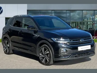 Used VW T-Cross R-line 110 HP (80 kW) 2023 Black SUV