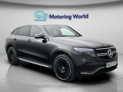 Used Mercedes EQC400 AMG line 300 kW (408 HP) 2023 Black SUV