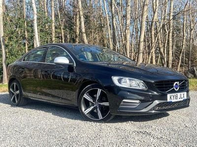 Used Volvo S60 R-Design 190 HP (139 kW) 2018 Black Sedan