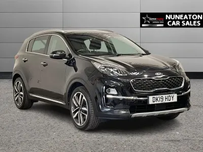 Used Kia Sportage 174 HP (127 kW) 2019 Black SUV