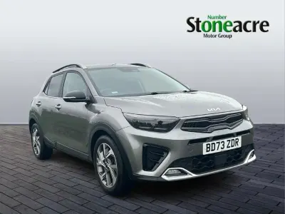 Used Kia Stonic GT-Line 100 HP (73 kW) 2024 Grey SUV
