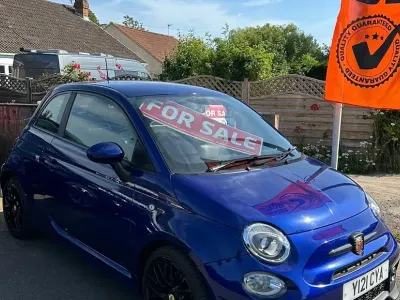 Used Abarth 595 2016 Blue Hatchback