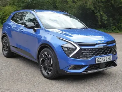 Used Kia Sportage GT-Line 148 HP (108 kW) 2023 Blue SUV