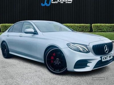 Used Mercedes E220 AMG line 194 HP (142 kW) 2017 Silver Sedan