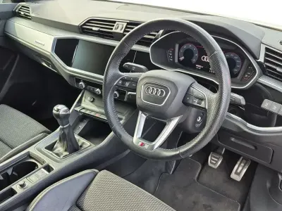 Used Audi Q3 S-Line 150 HP (110 kW) 2019 White SUV